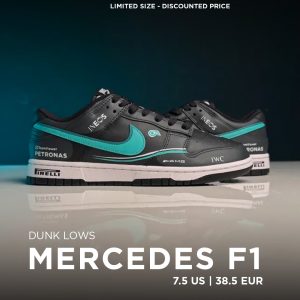 Mercedes F1 - Dunk - 7.5 US - Ready Stock