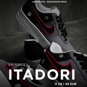 Itadori- Air Force 1 - 11 US - Ready Stock
