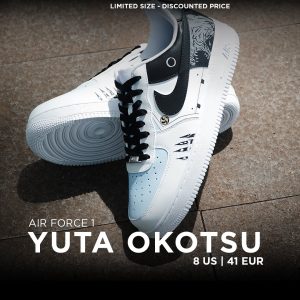 Yuta okotsu - Air Force 1 - 8 US - Ready Stock