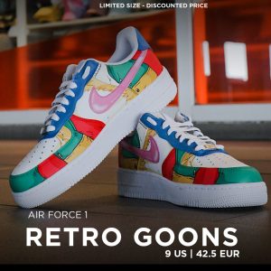 Retro Goons - Air Force 1 - 9 US - Ready Stock