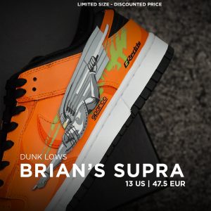 Brian's Supra - Dunk -13 US - Ready Stock