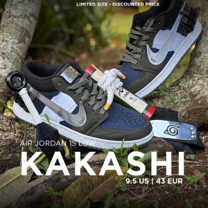 Kakashi - Air Jordan Low - 9.5 US - Ready Stock