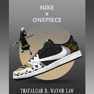 Trafalgar D. Water Law Lunar-Textured V.2 - One Piece