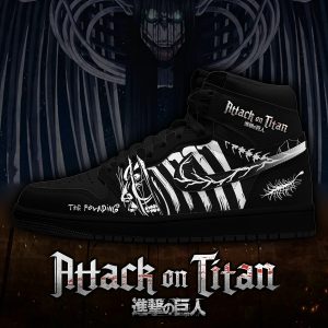 Eren Founding Titan - Attack on Titan - High-Top Sneakers