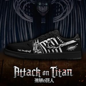 Eren Founding Titan - Attack on Titan - Low-Top Sneakers