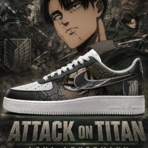 Levi Ackermann - Attack on Titan - Low-Top Sneakers