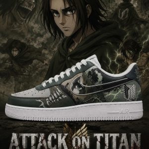 Eren Jaeger - Attack on Titan - Low-Top Sneakers