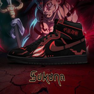 Ryomen Sukuna True Form - Jujutsu Kaisen - High-Top Sneakers
