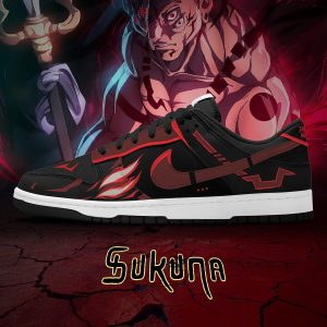 Ryomen Sukuna True Form - Jujutsu Kaisen - Low-Top Sneakers
